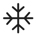 Weather Snowflake SVG Icon